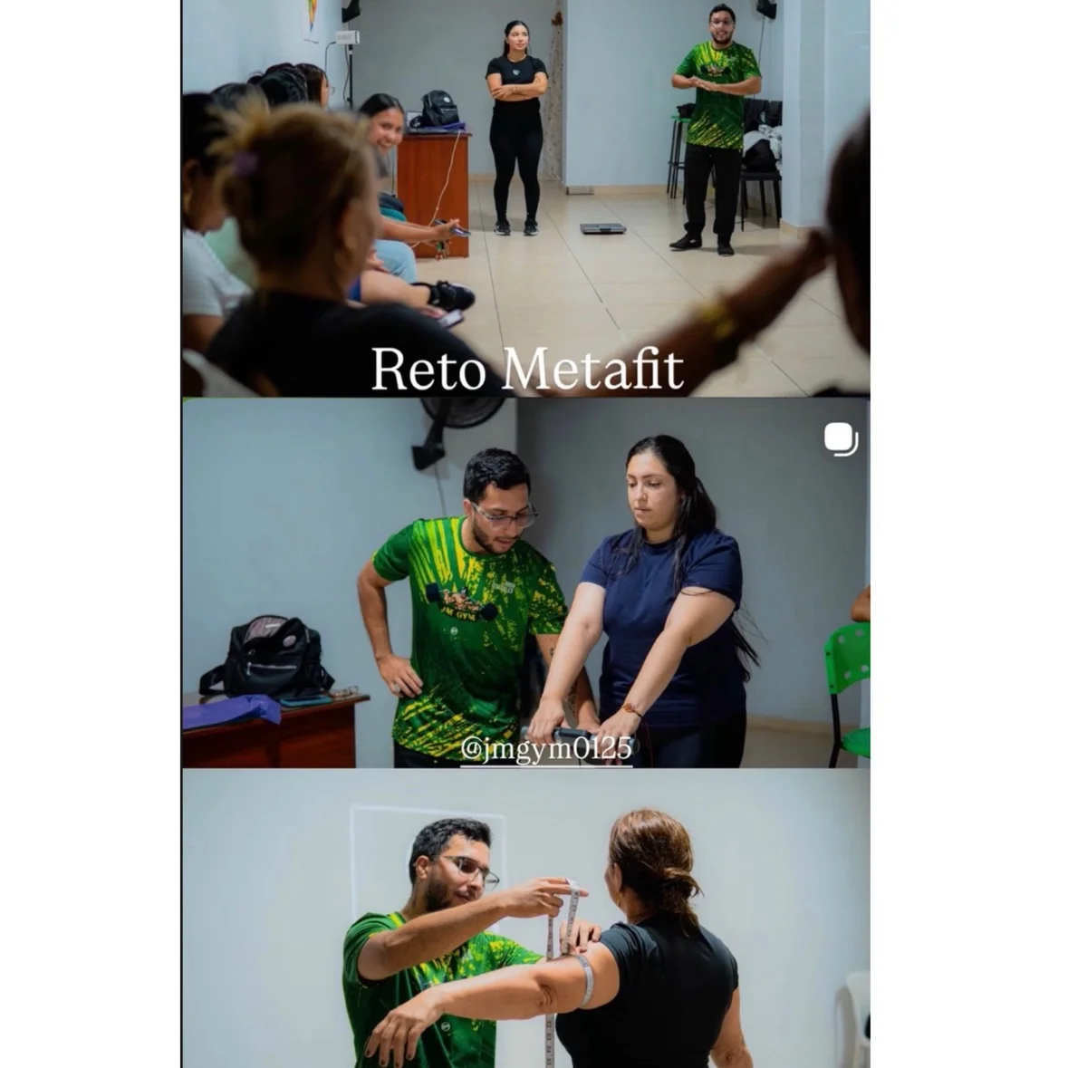 Increíble experiencia dirigiendo el Reto Metafit. 📸 Un plan exitoso empieza conociendo el punto de partida. Realizando mediciones y valoraciones corporales para asegurar el progreso de cada participante. 💪